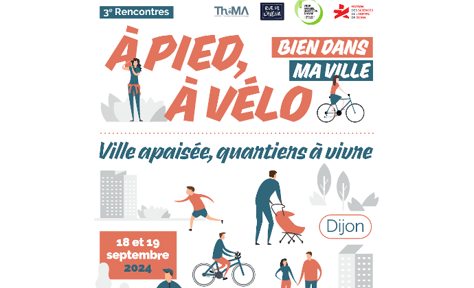 « A pied, à vélo, bien dans ma ville » 18 & 19 septembre 2024 à Dijon